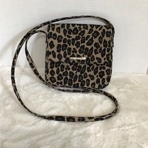 - Leopard Print Nylon Crossbody Nine West